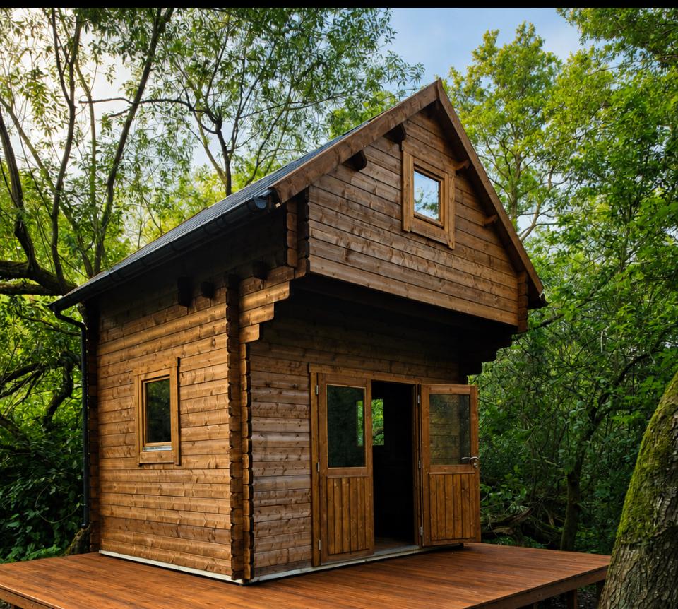 Tiny House tussen de bomen bij Motherland